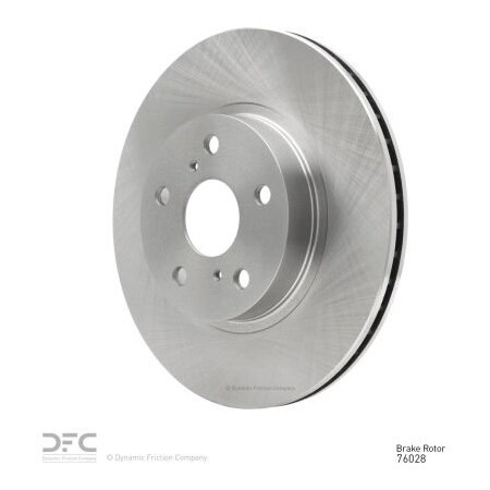 Dynamic Friction Co Disc Brake Rotor - 600-76028 600-76028